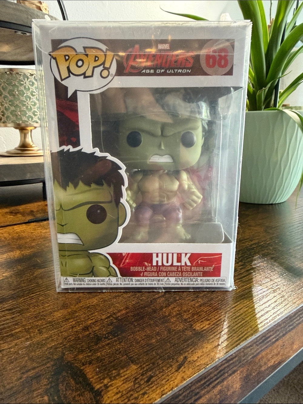 Funko Hulk Vinyl Figure in Green and Purple